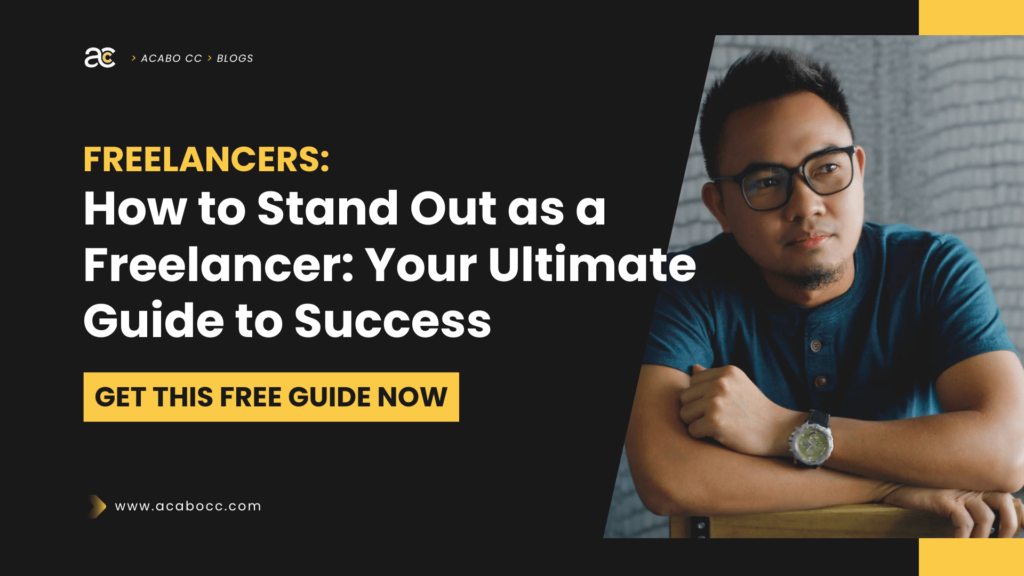 How to Stand Out as a Freelancer: Your Ultimate Guide to Success with photo of Syed Qassim Acabo