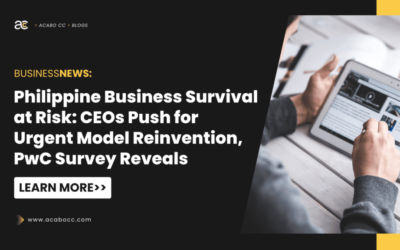 CEOs Worried About Business Survival: The Need to Reinvent Over the Next Decade